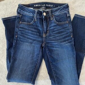 American Eagle Outfitters Women's Blue Jeans
